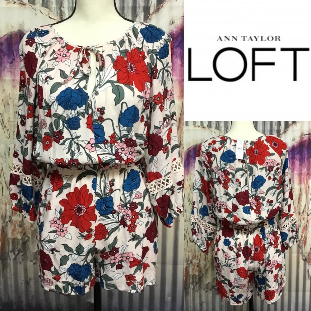LOFT Beach • Floral Romper